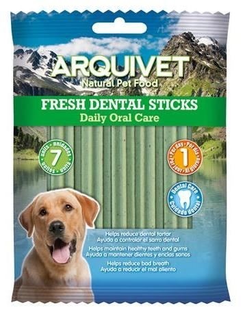 FRESH DENTAL STICKS Bolsa 7 Uds./140gr. Arquivet