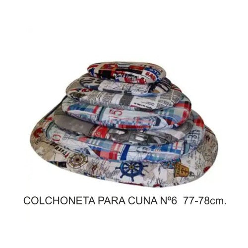 COLCHONETA PARA CUNA Nº 6 77-78CM.