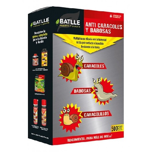 ANTI CARACOLES Y BABOSAS 500 GR.