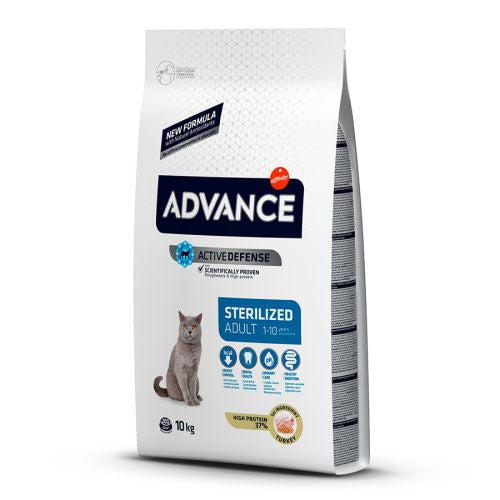 ADVANCE STERILIZED CAT TURKEY 1,5 KG.