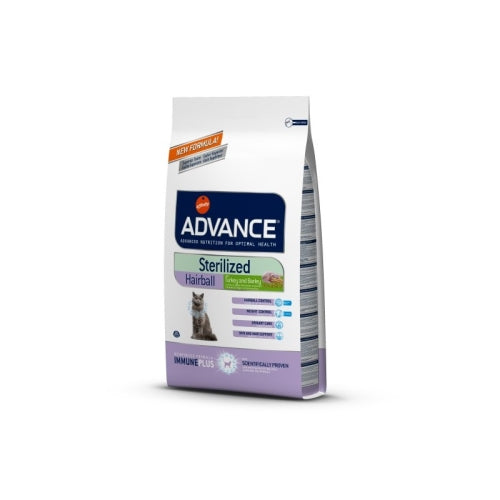 ADVANCE STERILIZED CAT HAIRBALL 10 KG