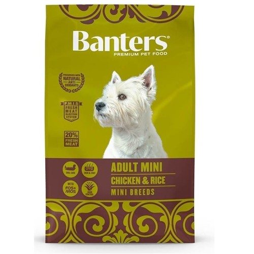 BANTERS DOG ADULT MINI 8 KG.