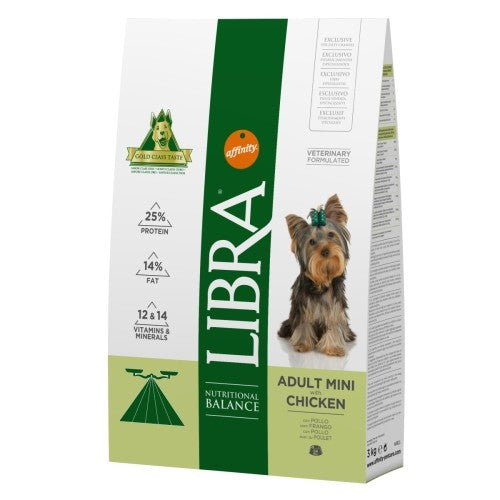 LIBRA DOG MINI POLLO 8 KG.