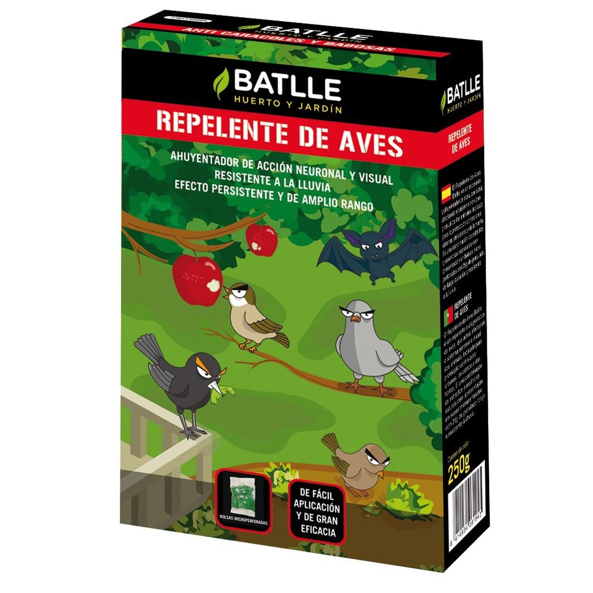 REPELENTE DE AVES Caja 250 GR.