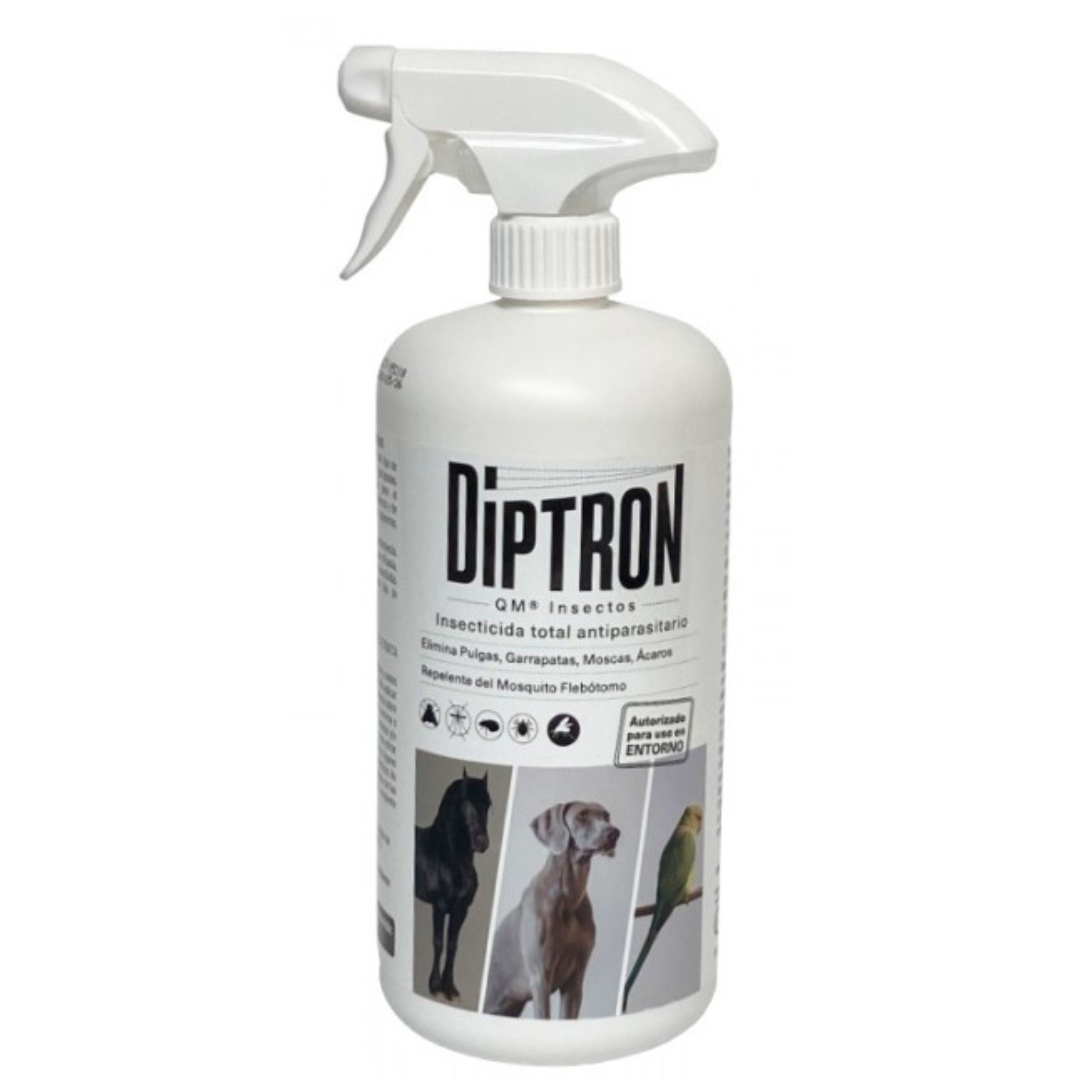 DIPTRON QM INSECTOS CABALLO/PERRO INSECTICIDA 1lt.