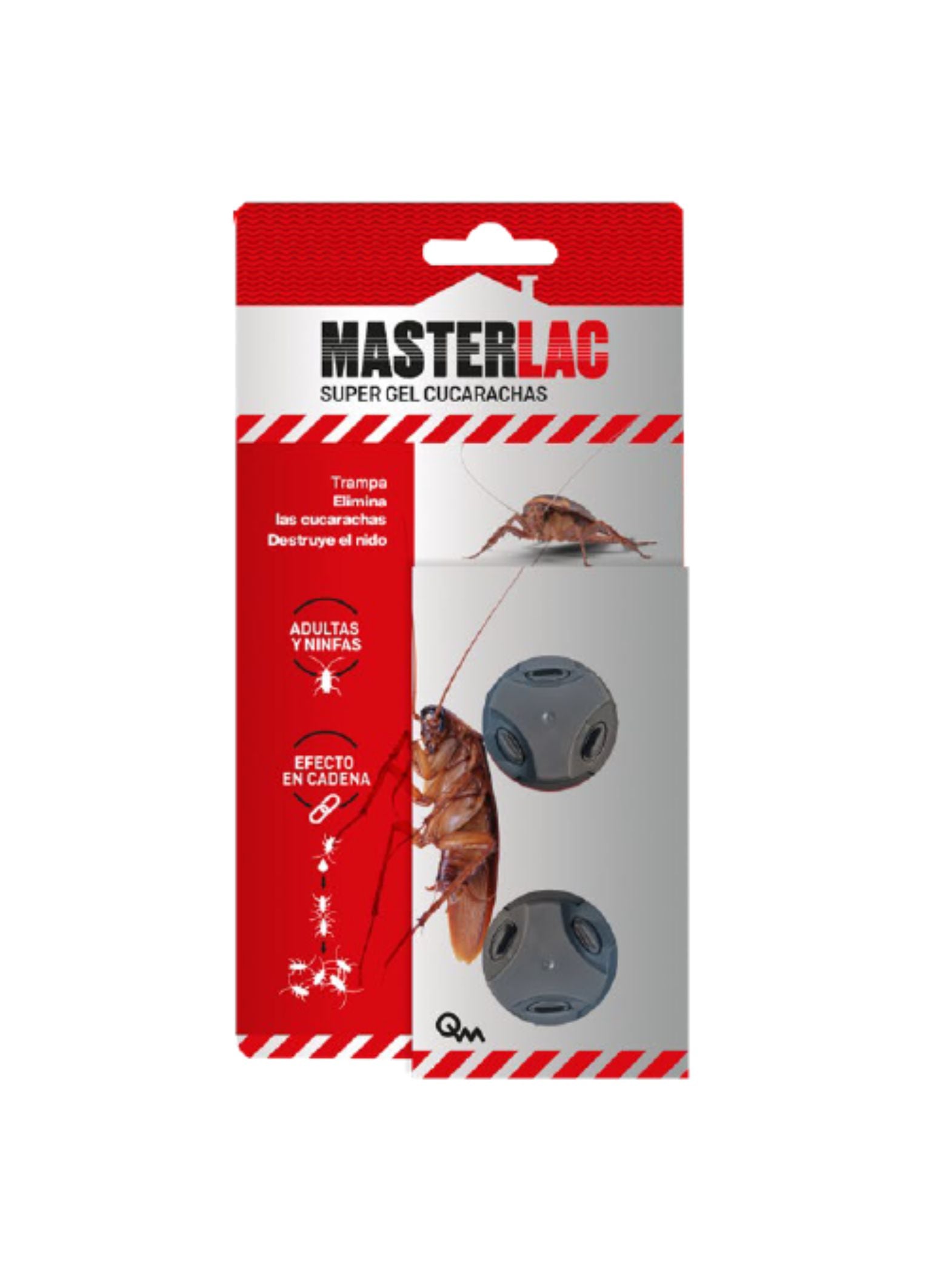 MASTERLAC Super Gel TRAMPA CUCARACHAS 2 x 1,4gr.