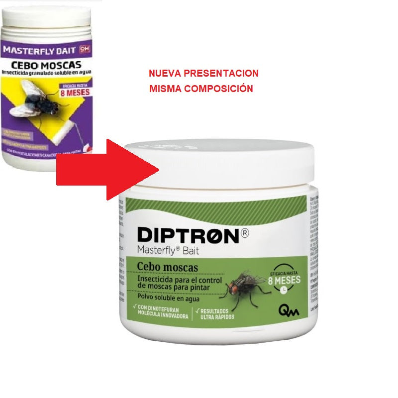 INSECTICIDA MOSCAS DIPTRON MASTERFLY BAIT 125 gr.