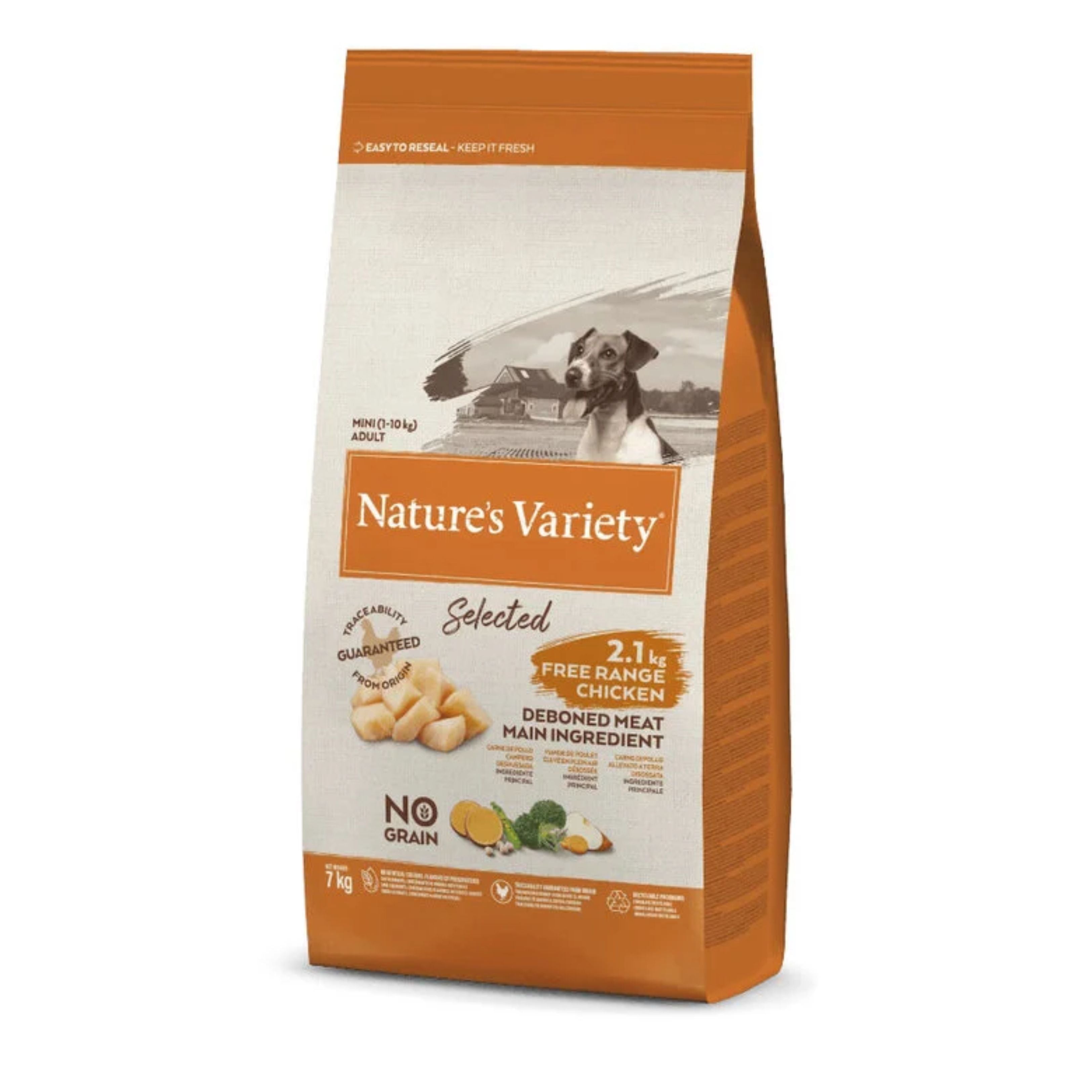 NATURES VARIETY SELECTED MINI ADULT POLLO 1.5KG