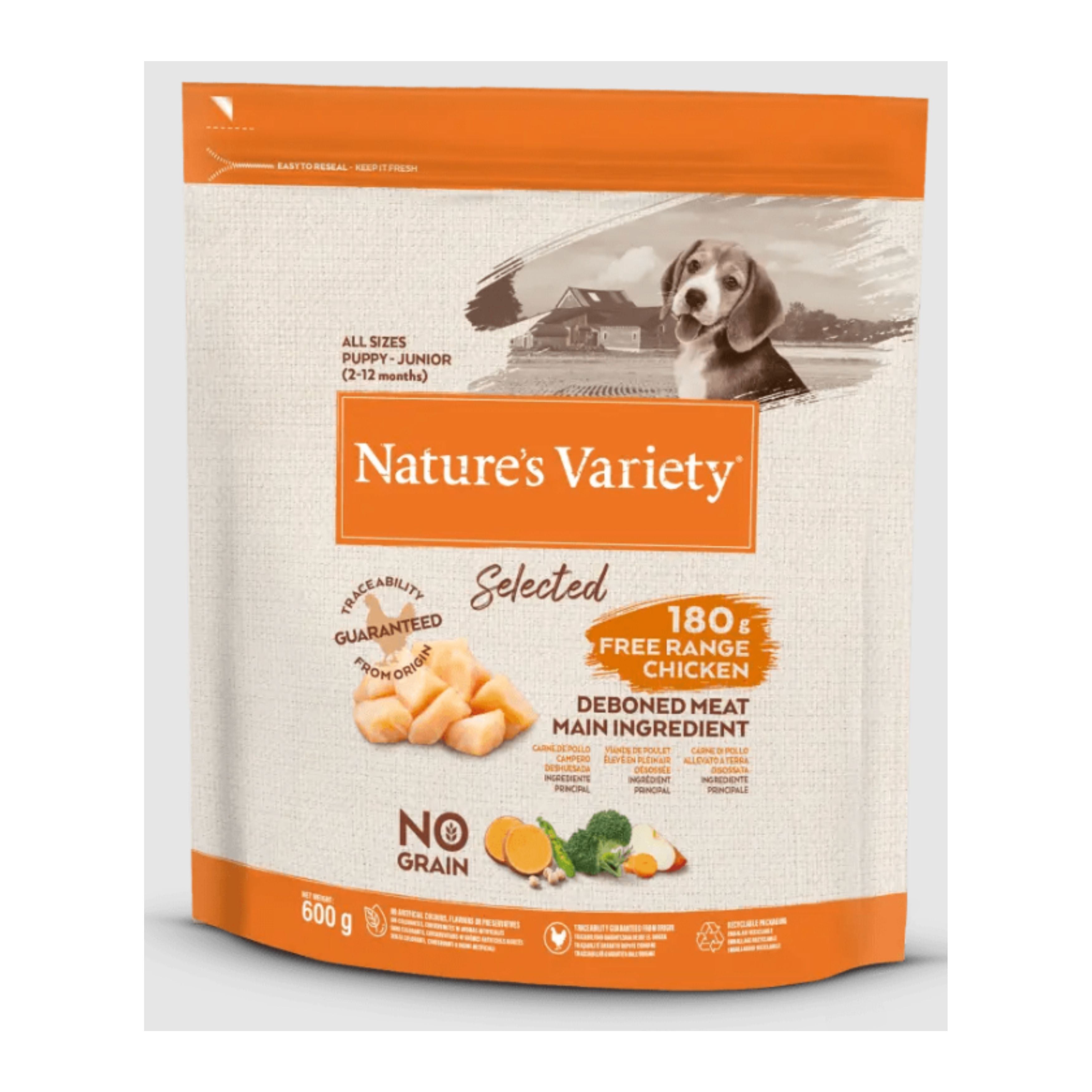 NATURES VARIETY SELECTED JUNIOR Pollo 2KG