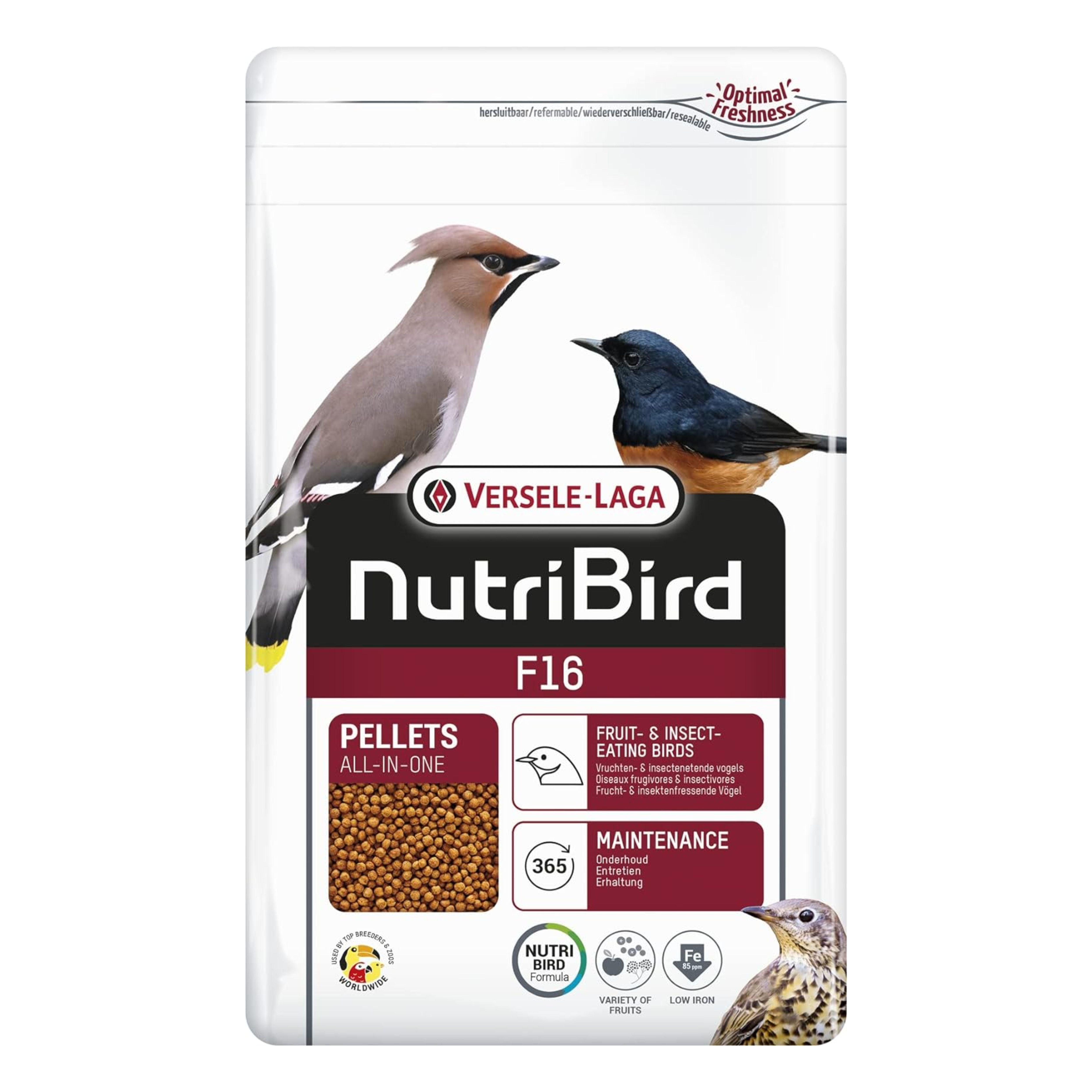 NUTRIBIRD F-16  800 GR. INSECTIVOROS/FRUGÍVOROS