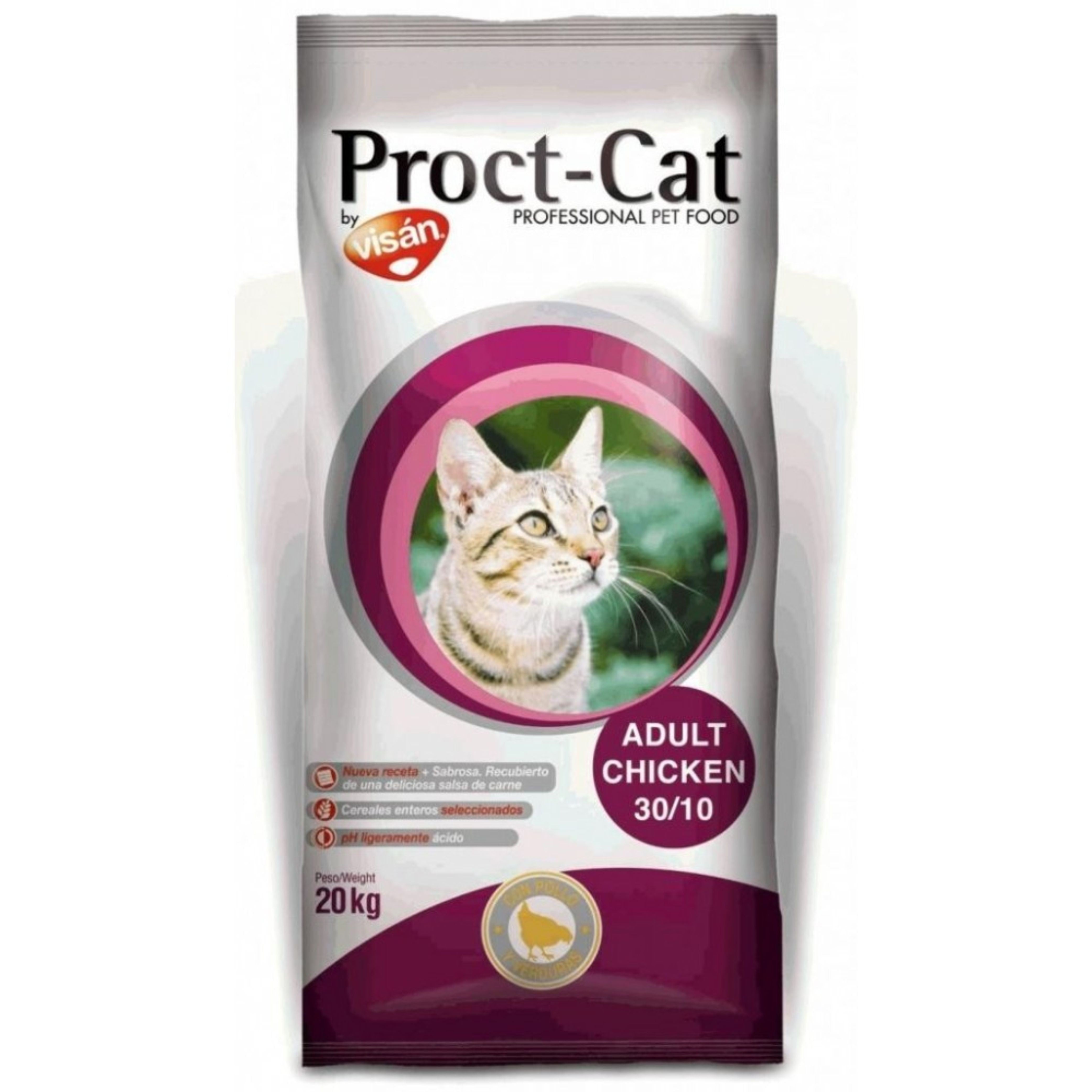 PROCT-CAT ADULT CHICKEN. 20 KG.