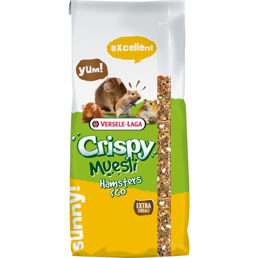 HAMSTER CRISPY MUESLY 20 KG.