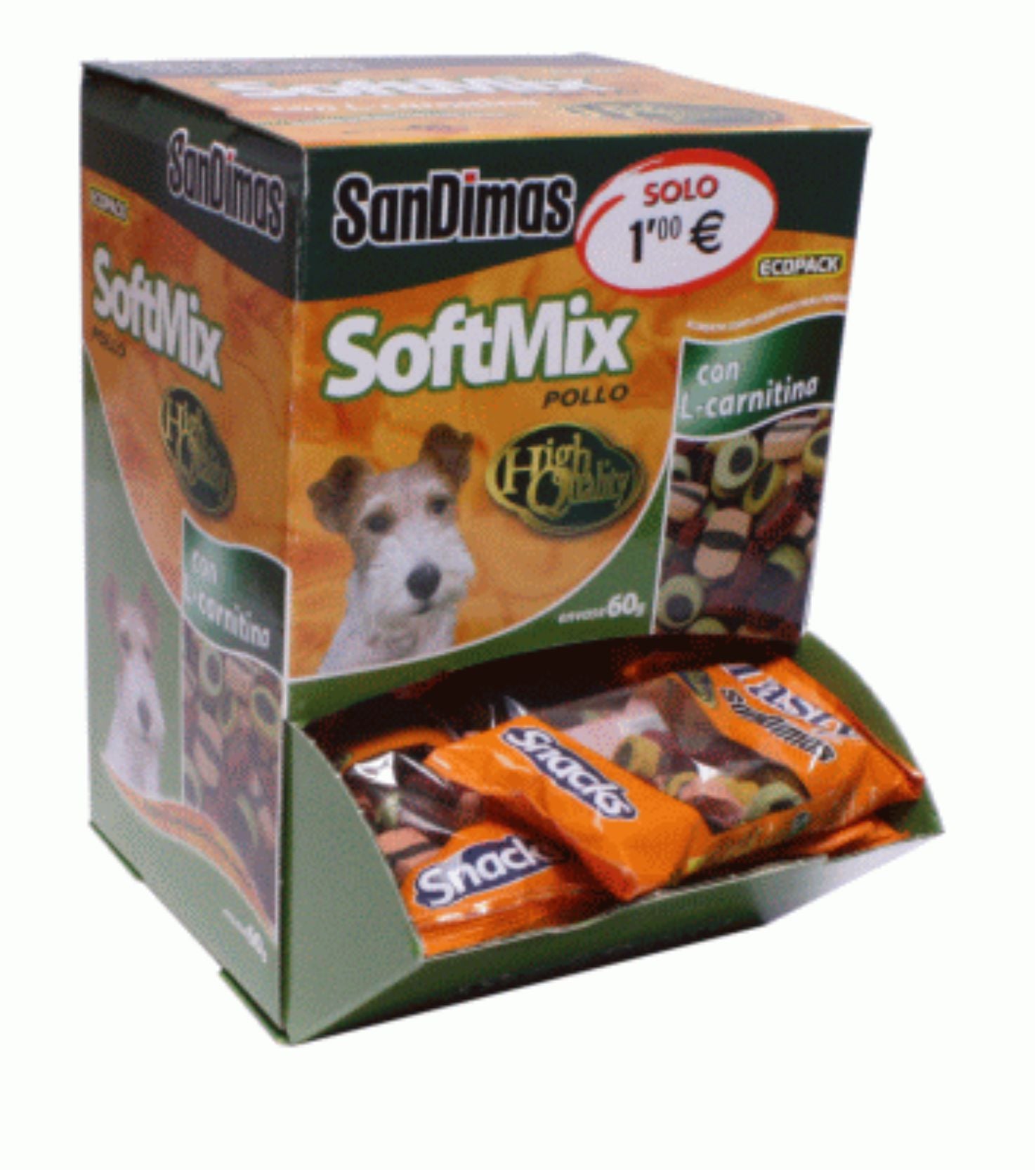 SOFT MIX POLLO. CAJA 40 UDS.