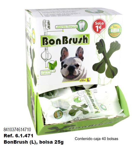 BONBRUSH (L) BOLSA 25GR. X 40 BOLSAS.