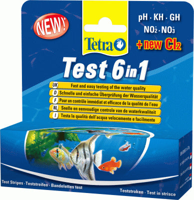 TETRATEST 6 EN 1 (NO2,NO3,PH,KH,GH)