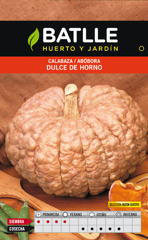 CALABAZA DULCE HORNO BUEN GUSTO