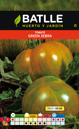 TOMATE GREEN ZEBRA-TIGRE