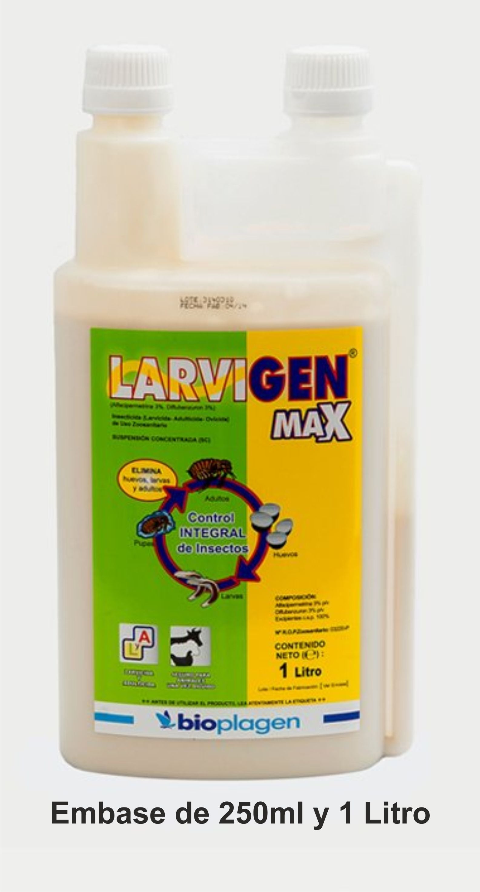 LARVIGEN MAX 1 Litro  (para 100 lts./agua)