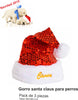 GORRO SANTA CLAUS PACK 3 PIEZAS