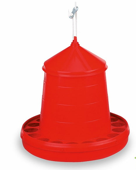 TOLVA PLASTICO AVE 4 KG. ROJO