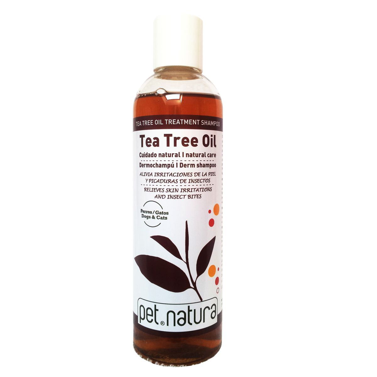 CHAMPU DERMO TEA TREE OIL 250ml. Petnatura