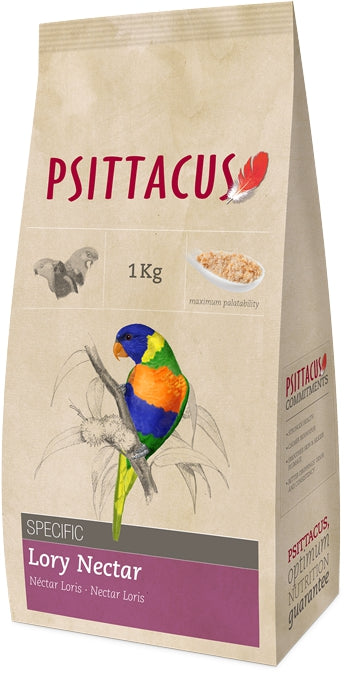 PSITTACUS NECTAR LORIS 1 KG. BOLSA