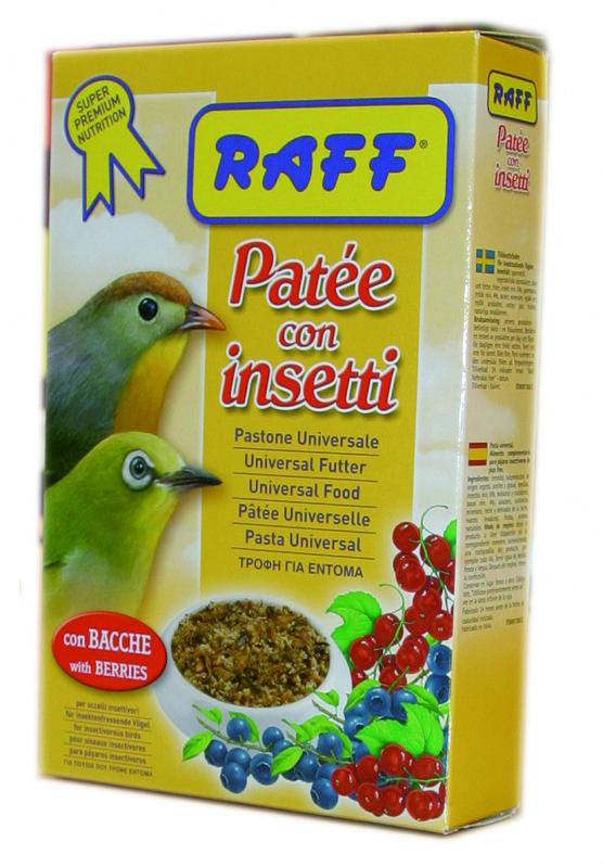 RAFF PATEE CON INSECTOS 400 GR.