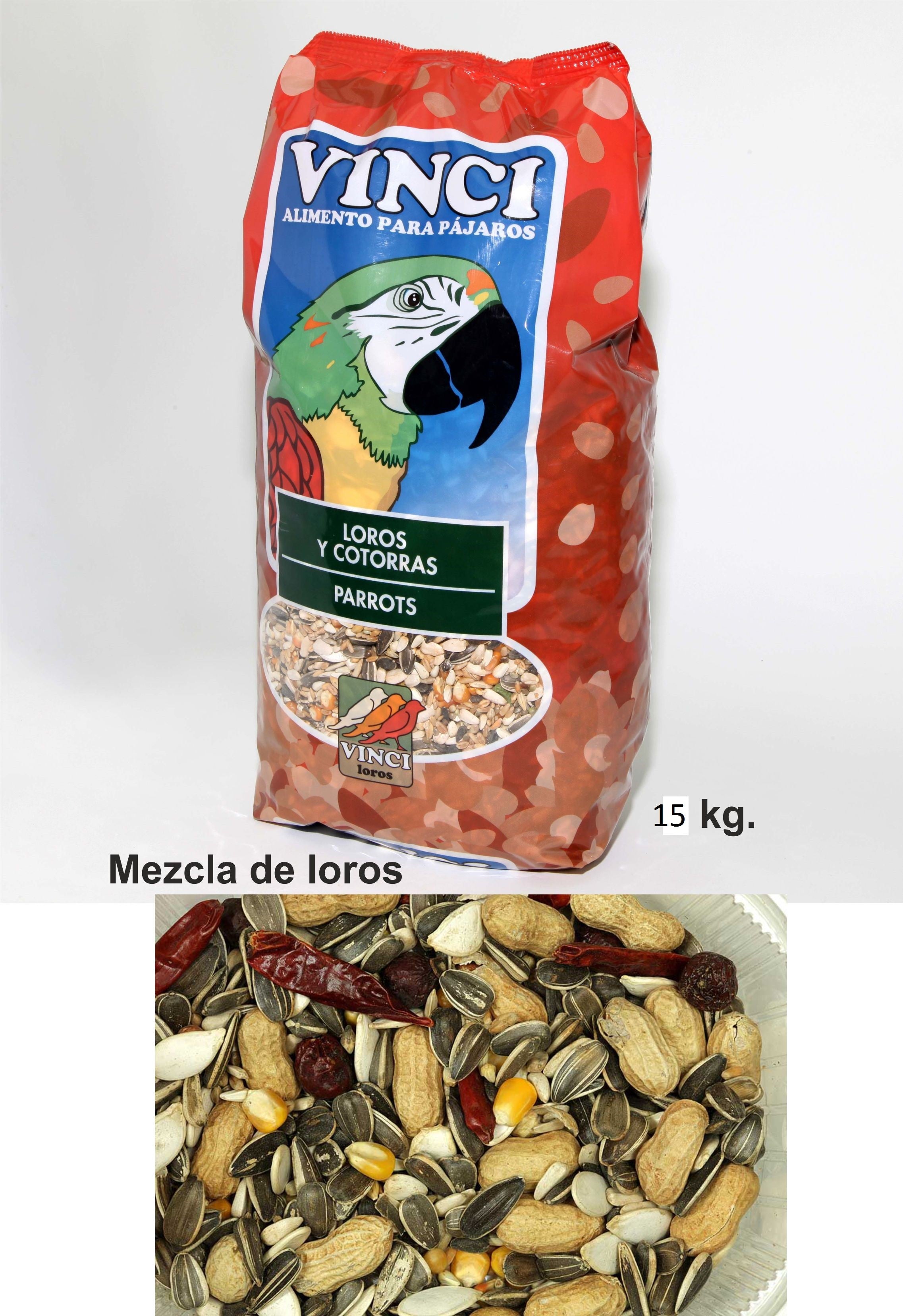 LOROS VINCI 15 KG.